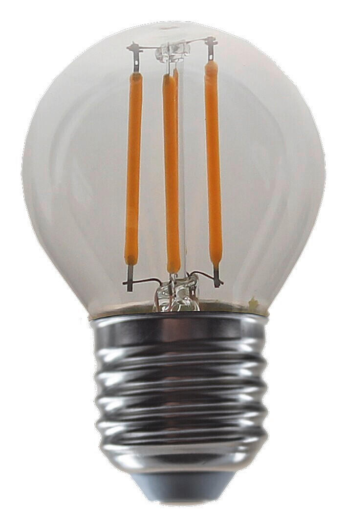 LED FILAMENT SIJALICA - prozirna, Osnovno, staklo (4.5/7.5cm)