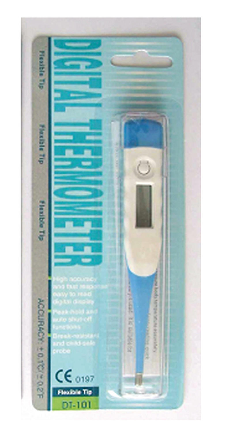 FIEBERTHERMOMETER  - Blau/Weiss, Basics, Kunststoff (13.7/3.5cm) - My Baby Lou