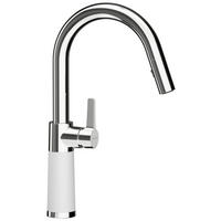 KÜCHENARMATUR 555120DAY  - Chromfarben/Weiß, Basics, Stein/Metall (5,2/37,7/20cm) - Schock