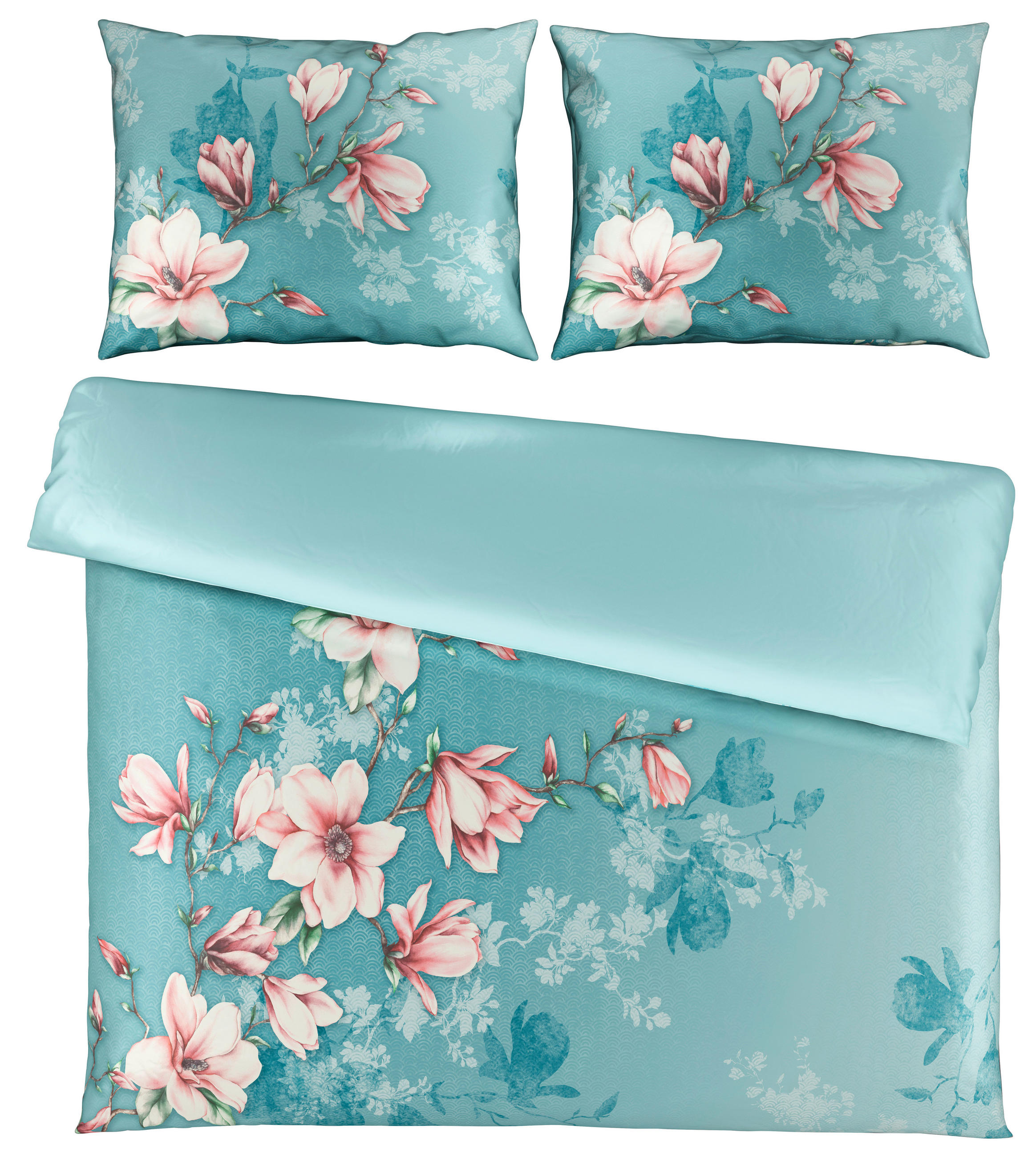 Lenjerie De Pat Cu Două Fețe 220/200 cm  - albastru, Design, textil (220/200cm) - Esposa