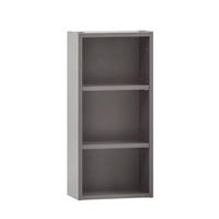 BADEZIMMERREGAL 30/64/18 cm  - Graphitfarben, Natur, Holzwerkstoff (30/64/18cm) - Xora