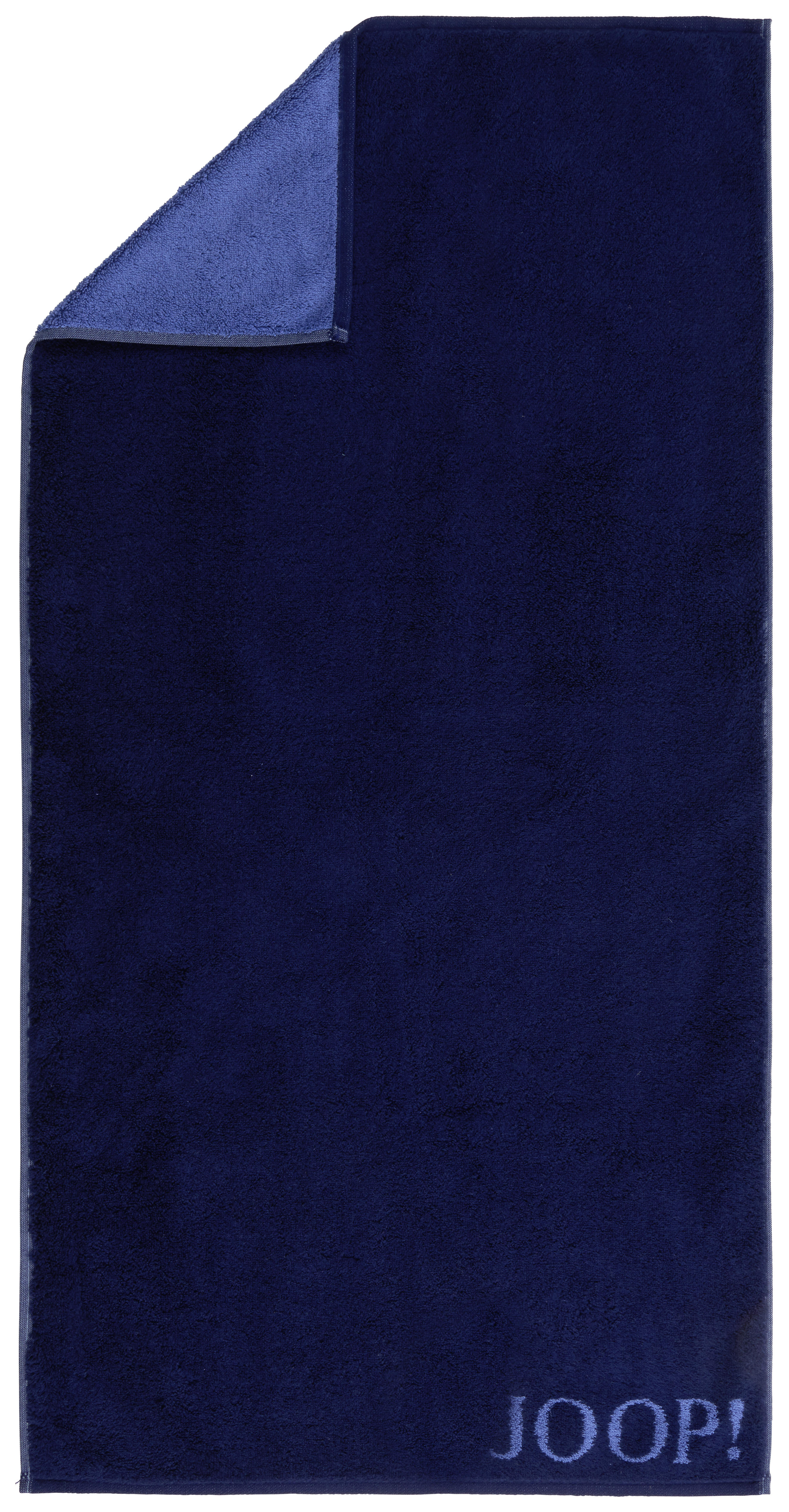 HANDTUCH Classic Doubleface  - Blau/Dunkelblau, Design, Textil (50/100cm) - Joop!