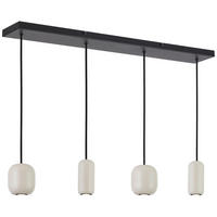 HÄNGELEUCHTE Paris 90/12,5/150 cm   - Sandfarben, Basics, Metall (90/12,5/150cm) - Brilliant