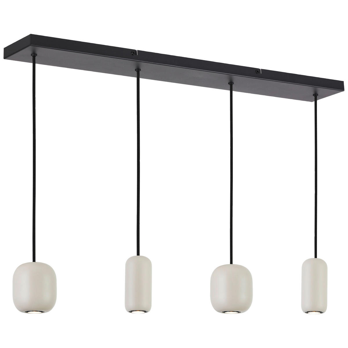 HÄNGELEUCHTE Paris 90/12,5/150 cm   - Sandfarben, Basics, Metall (90/12,5/150cm) - Brilliant