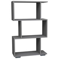 REGAL  60/97/24 cm Anthrazit  - Anthrazit/Silberfarben, Design, Holzwerkstoff/Kunststoff (60/97/24cm) - MID.YOU