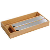 AUSZUGSORGANISATION - Braun, MODERN, Holz (42/19/5,4cm) - Kesper