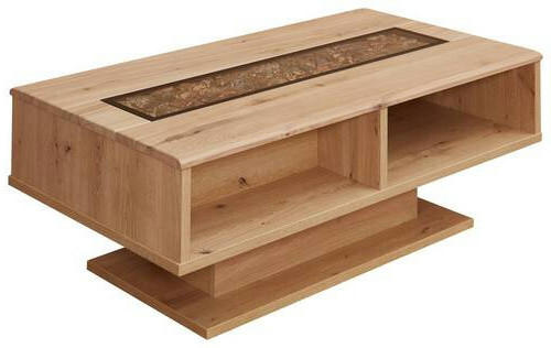 KLUBSKA MIZA, barve jesena  - barve jesena, Natur, leseni material/les (115/65/43cm) - Linea Natura