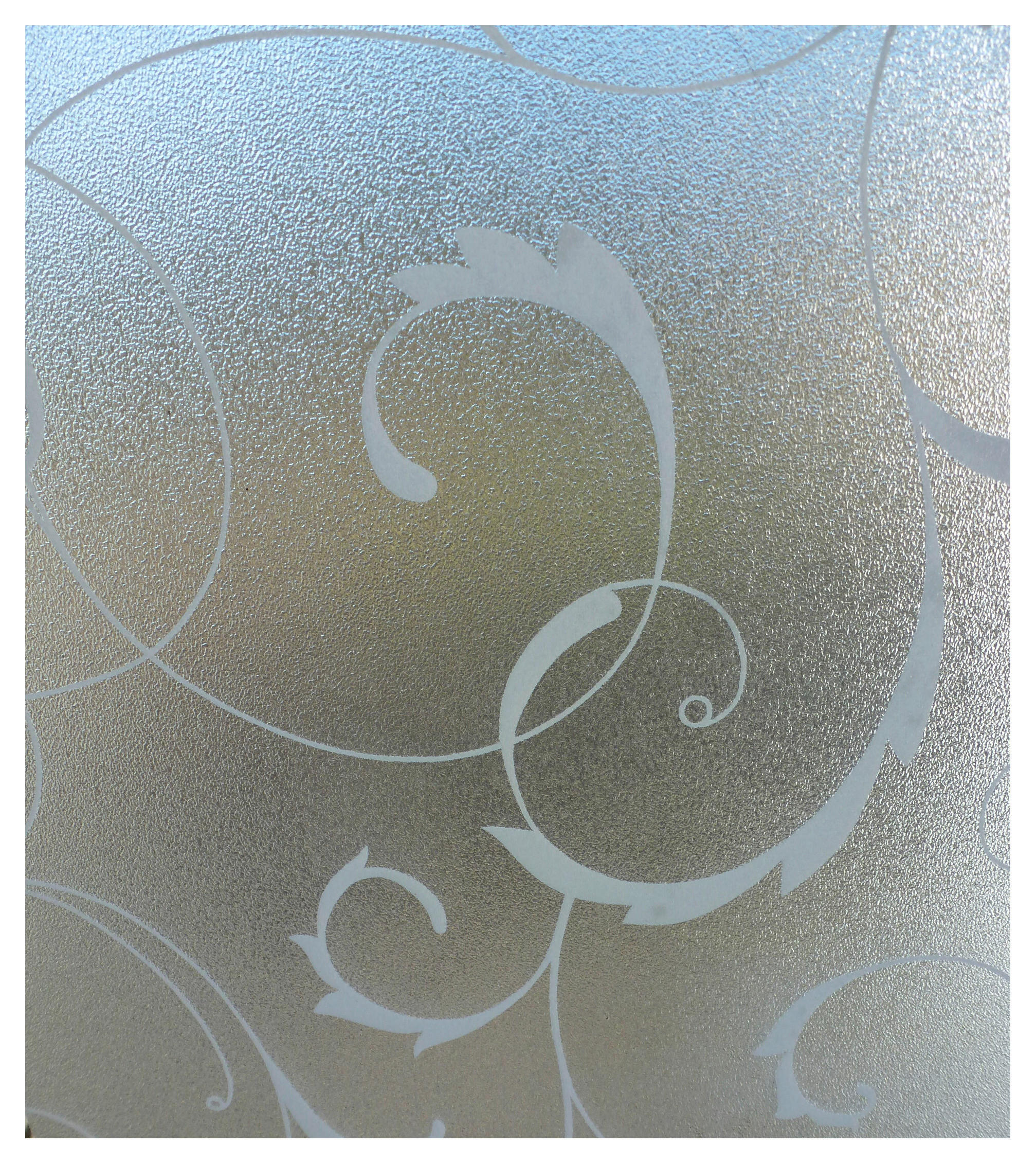 Fensterfolie Statisch Haftend Wirbel-Design 150x90 Cm