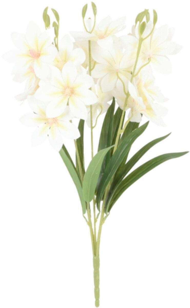 VEŠTAČKI CVET     30/30/60 cm         - bela, Osnovno, plastika (30/30/60cm)