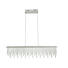 LED-HÄNGELEUCHTE - Klar, LIFESTYLE, Glas/Metall (90/11/150cm) - Novel LED-HÄNGELEUCHTE - Klar, LIFESTYLE, Glas/Metall (90/11/150cm) - Novel