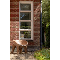 GARTENSESSEL Braun, Rot  - Rot/Braun, MODERN, Kunststoff (62/58/62cm) - Livetastic