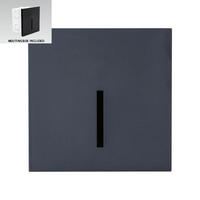 SPOTLÁMPA - fekete, Basics, műanyag (8.7/8.7/7cm)