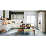 EINBAUKÜCHE   - Greige/Magnolie, Design, Holzwerkstoff/Kunststoff - Dieter Knoll