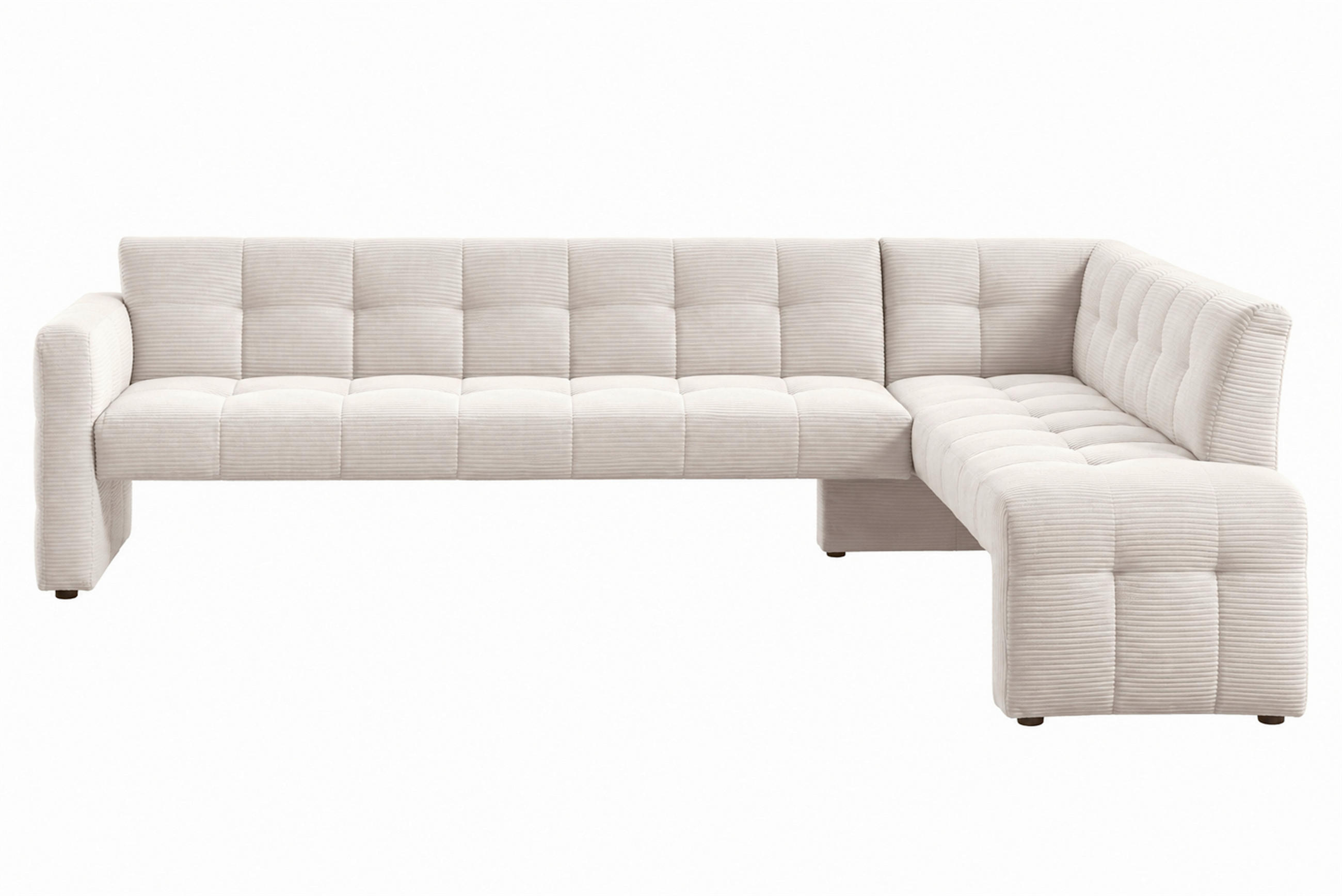 KLUPA KUTNA  bež  drvo, tekstil, drvni materijal      - bež/crna, Moderno, drvni materijal/drvo (265/197cm) - Livetastic