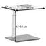 COUCHTISCH rechteckig - Design, Glas/Kunststoff (55/47/47-63cm) COUCHTISCH rechteckig - Design, Glas/Kunststoff (55/47/47-63cm)
