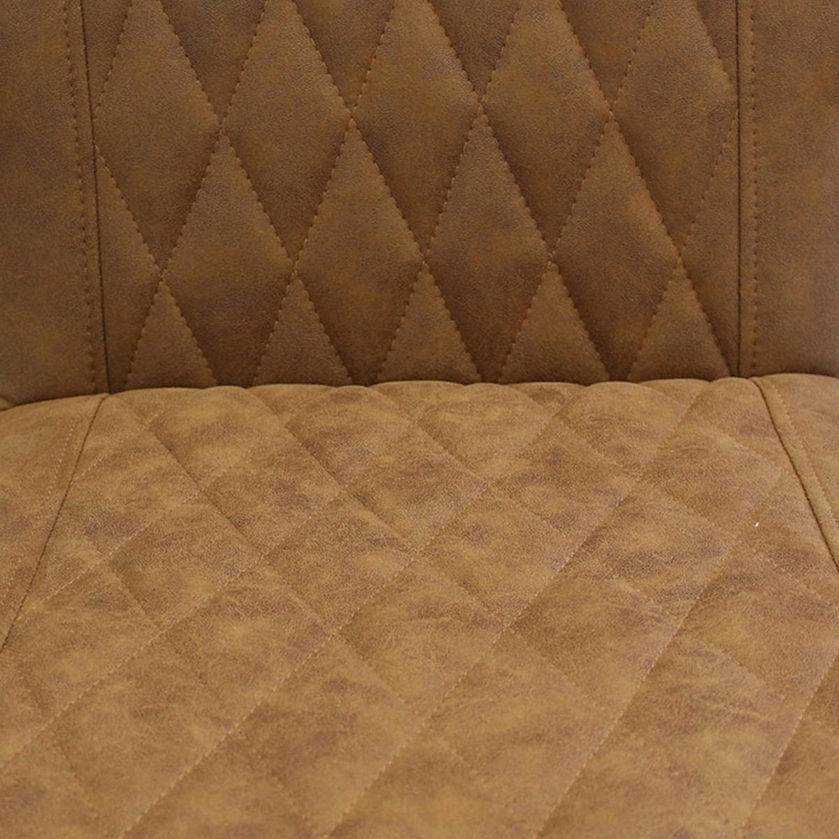 SADA STOLIČIEK S PODRÚČKAMI 2 kus - čierna/koňaková, Lifestyle, kov/textil (52cm) - MID.YOU