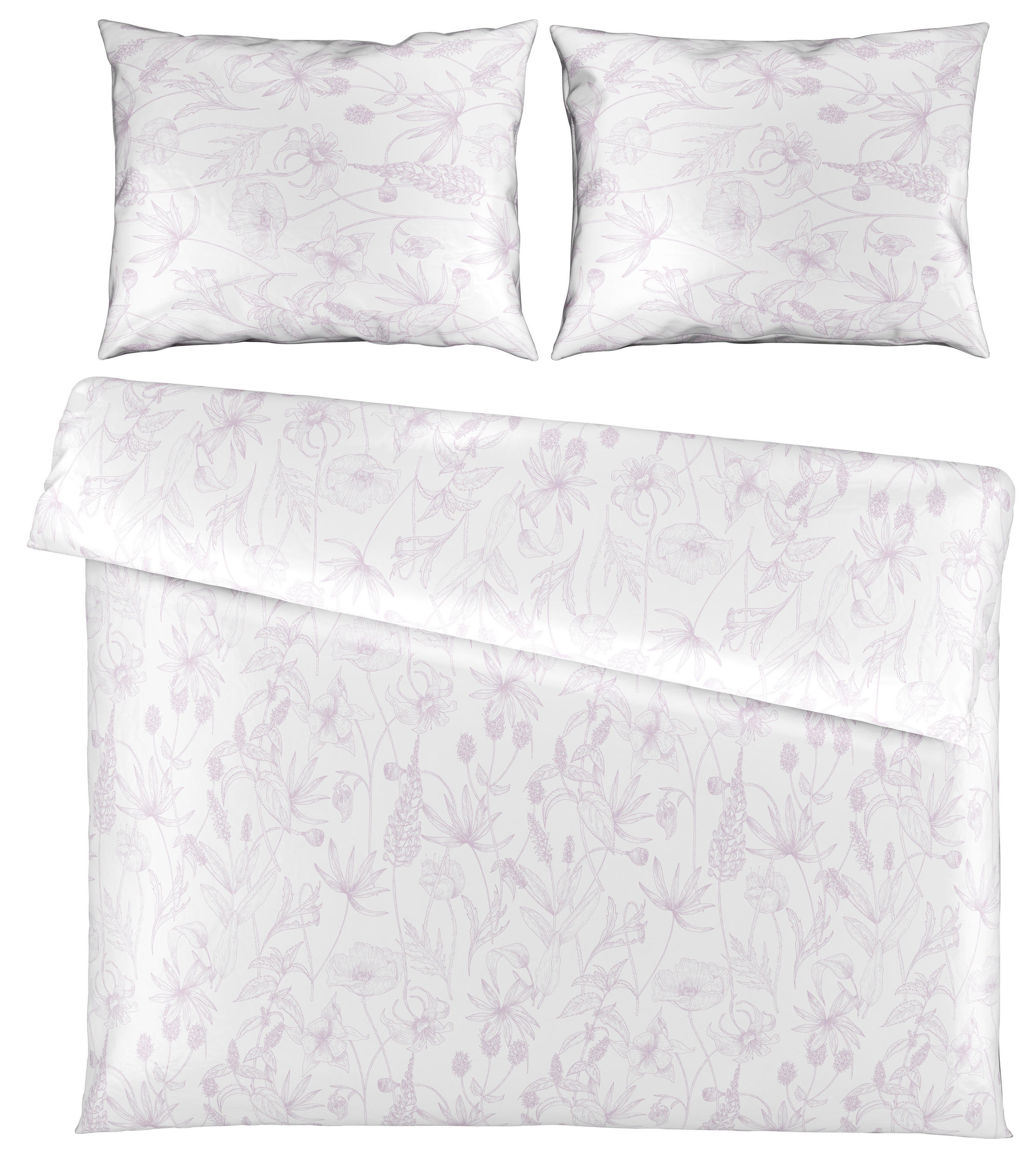 POSTELJNINA SELINA 200/200 cm renforcé roza  - roza, Konvencionalno, tekstil (200/200cm) - Esposa