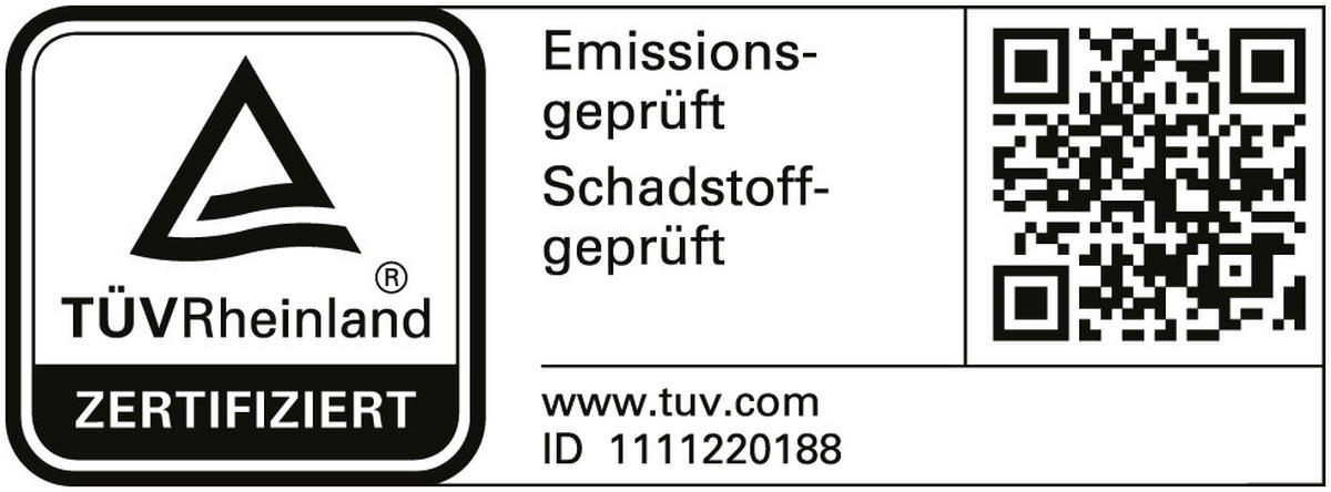 NACHTSCHRANK 45/42/43 cm  - Hellbraun/Schwarz, Design, Glas/Holzwerkstoff (45/42/43cm) - Jutzler