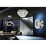LED-HÄNGELEUCHTE - Chromfarben, Design, Glas/Metall (72/160cm)