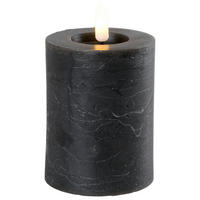 LED GYERTYA 7/11,2 cm  - sötétszürke, Basics, műanyag/természetes anyagok (7/11,2cm) - Ambia Home