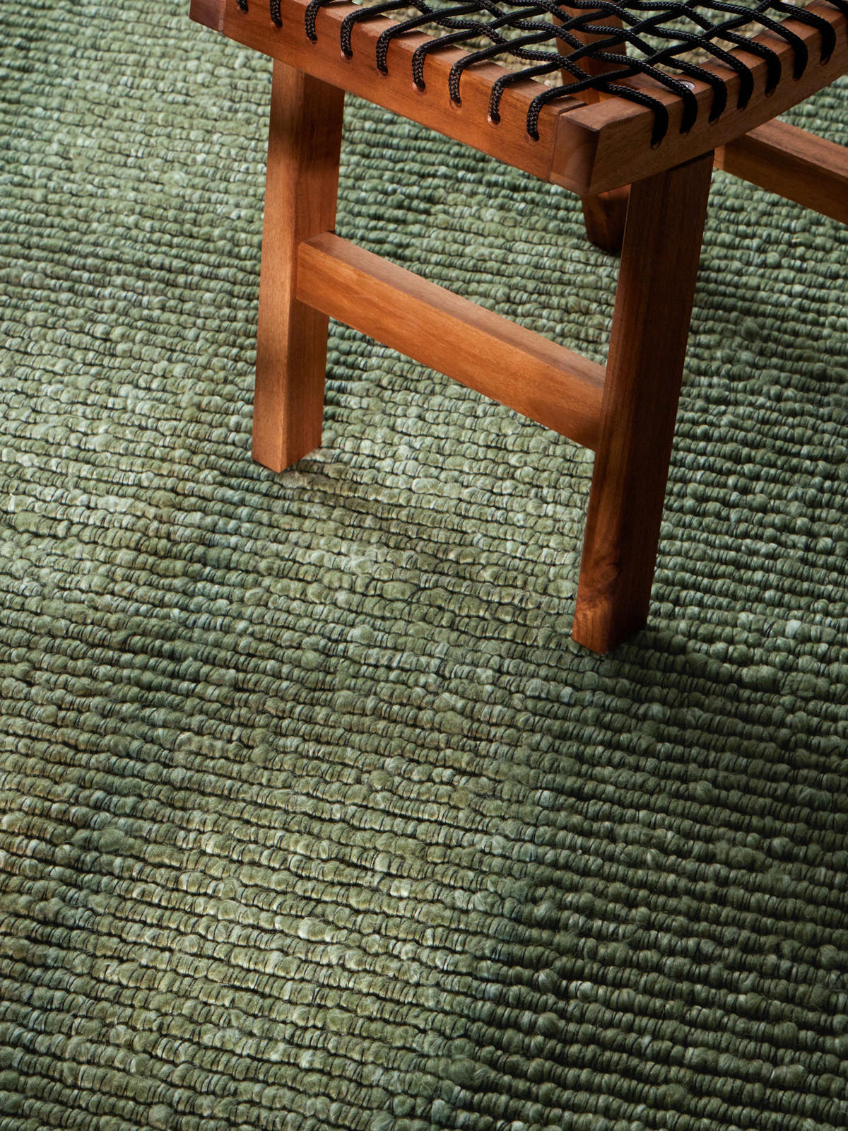 HANDWEBTEPPICH Wohnzimmer 200/290 cm Kollektion 1852 Wilma Grün, Multicolor rechteckig  - Multicolor/Grün, Basics, Textil (200/290cm) - Villeroy & Boch