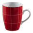 KAFFEEBECHERSET 4-teilig Keramik Porzellan Rot - Rot, Basics, Keramik (0,25l) - Homeware