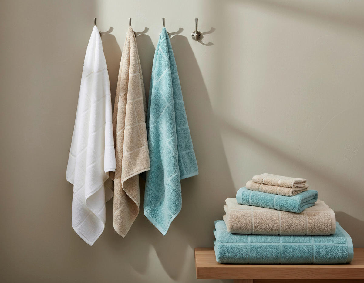 SADA RUČNÍKŮ PRO HOSTY, 30/50 cm, tyrkysová - tyrkysová, textil (30/50cm) - Esposa