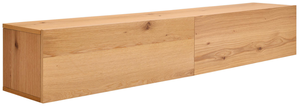 NÍZKA KOMODA, dub, prírodná farba,  - prírodná farba, Design, drevo/kompozitné drevo (180/33/30cm) - MID.YOU