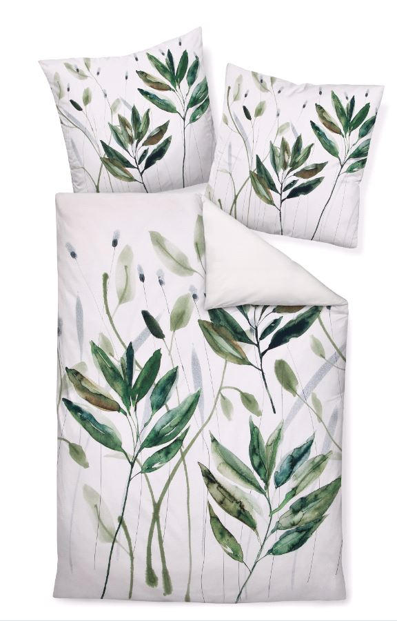 WENDEBETTWÄSCHE Makosatin 135/200 cm  - Multicolor, Design, Textil (135/200cm) - Janine