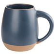 KAFFEEBECHER Dipped  520 ml   - Blau, Trend, Keramik (7,5/10,9cm) - Landscape