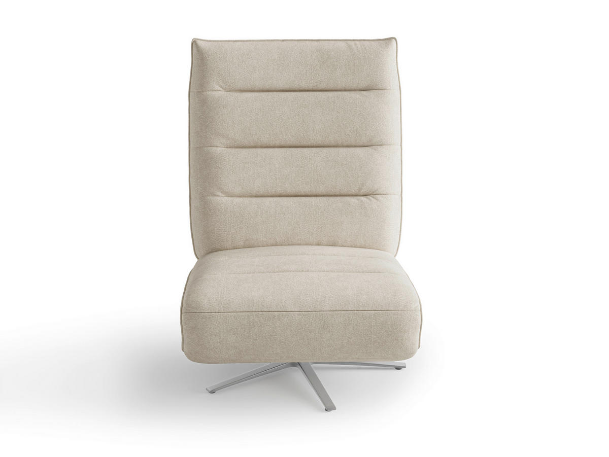 RELAXAČNÉ KRESLO, textil, strieborná - strieborná, Basics, kov/textil (80/109/98cm) - Sit & More