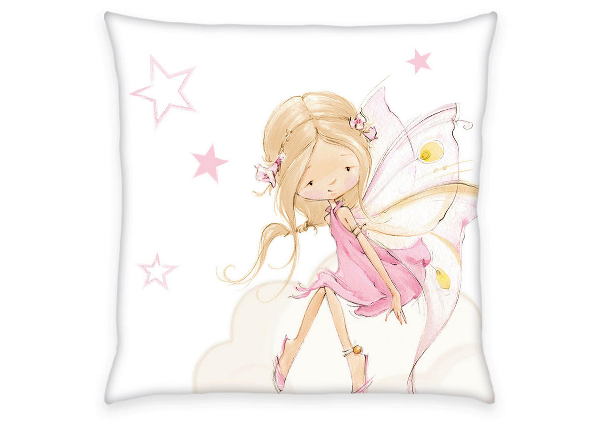 KINDERBETTWÄSCHE Renforcé 135/200 cm  - Pink/Weiß, KONVENTIONELL, Textil (135/200cm)