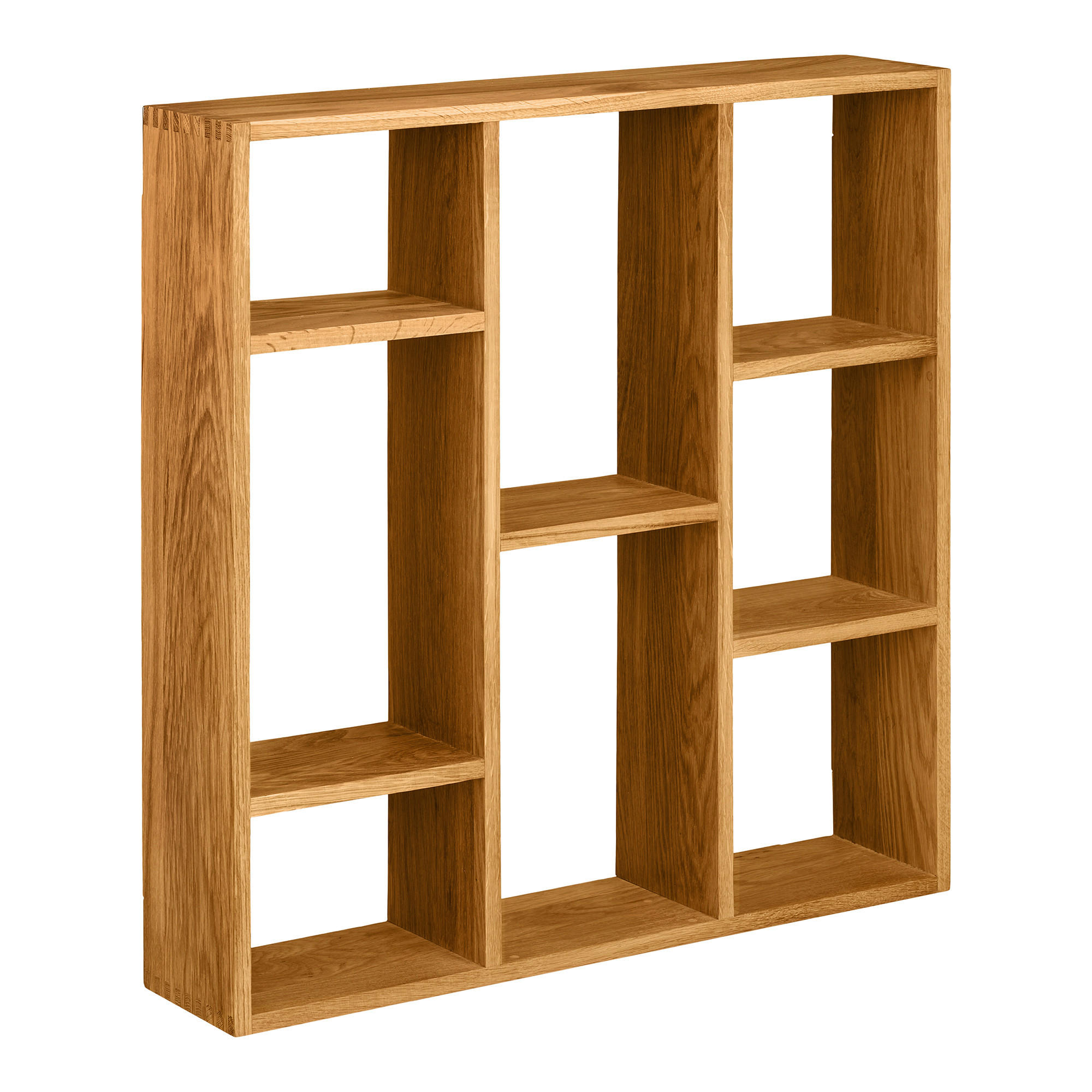 WANDREGAL  - Eichefarben, Basics, Holz (70/70/15cm)