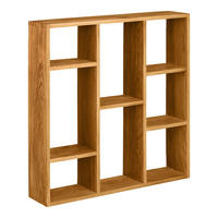 WANDREGAL  - Eichefarben, Basics, Holz (70/70/15cm)