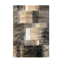 HOCHFLORTEPPICH 70/140 cm Braun, Multicolor rechteckig  - Multicolor/Braun, Basics, Textil (70/140cm) - Kayoom