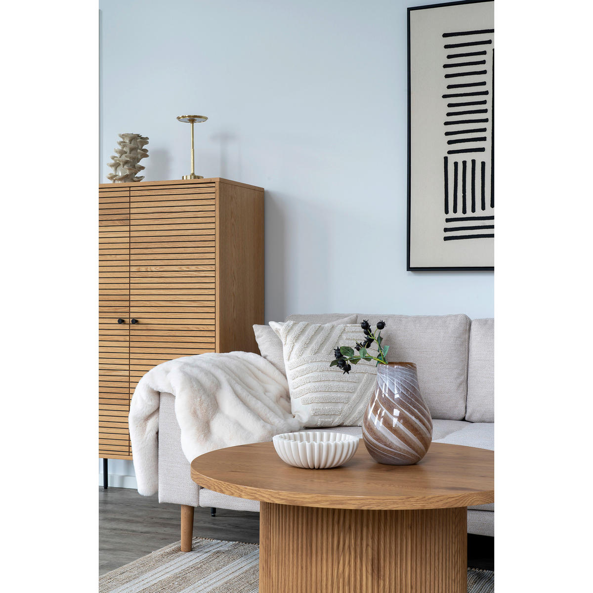 DEKORSKÅL    - beige, Basics, plast (20/6,5/20cm)