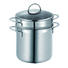 PASTATOPF Edelstahl 5,00 L - Klar/Edelstahlfarben, Basics, Glas/Metall (20cm) - Schulte Ufer PASTATOPF Edelstahl 5,00 L - Klar/Edelstahlfarben, Basics, Glas/Metall (20cm) - Schulte Ufer