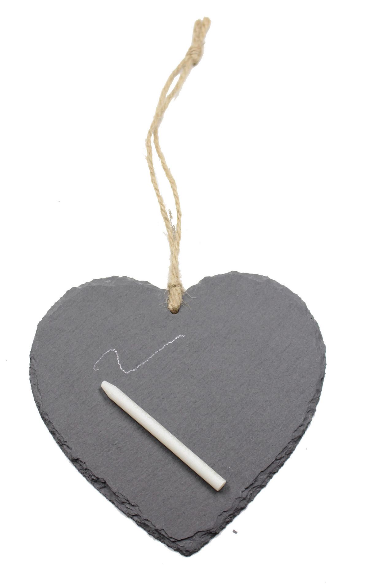 TABUĽA NA PÍSANIE KRIEDOU, kameň, 15/15 cm - čierna, Basics, kameň (15/15cm) - Ambia Home