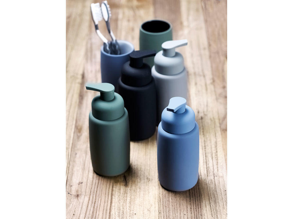 ZAHNBÜRSTENHALTER - Schwarz, Trend, Keramik (7/11cm)