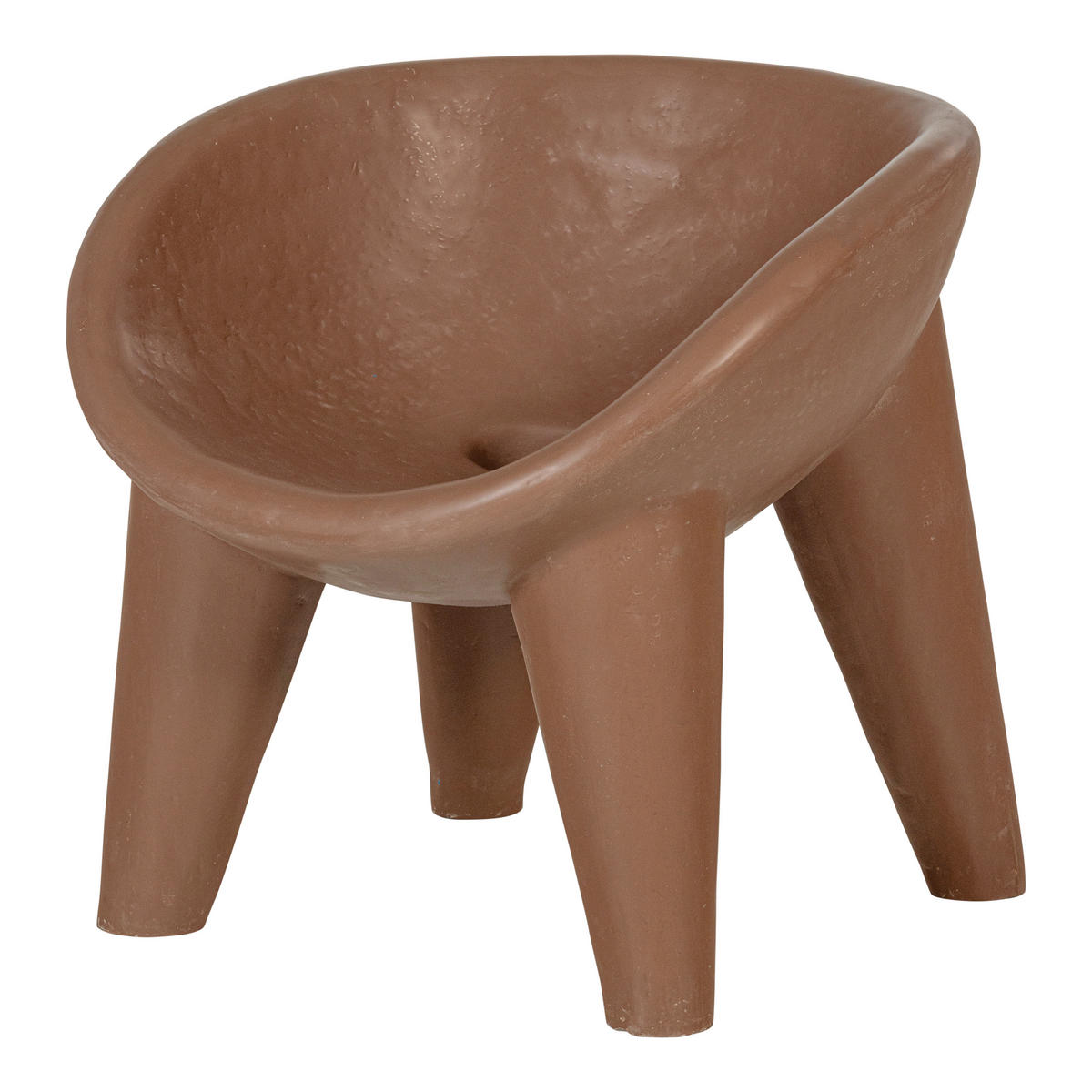 GARTENSESSEL Braun, Rot  - Rot/Braun, MODERN, Kunststoff (62/58/62cm) - Livetastic