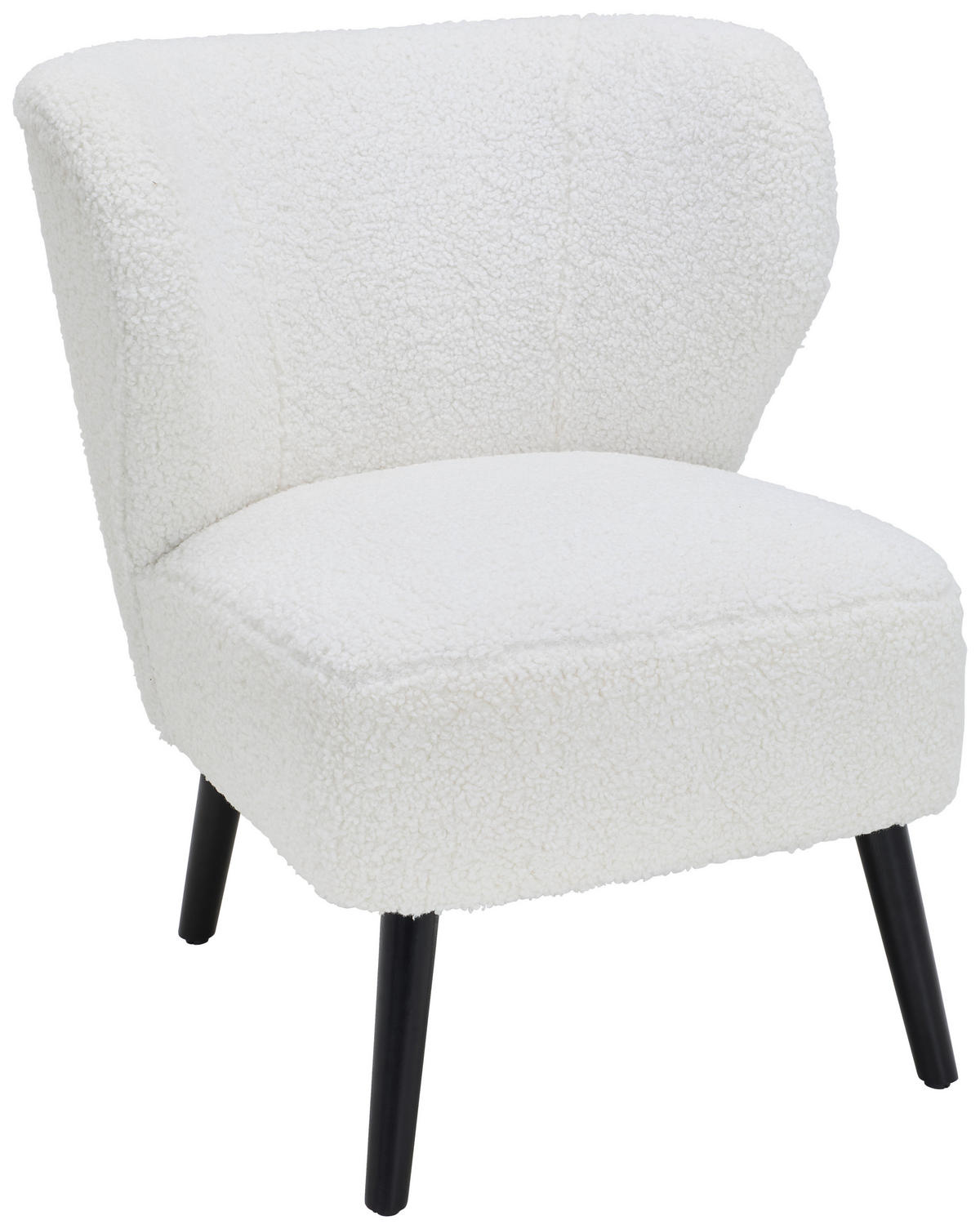 FOTEL - fekete/fehér, Design, textil/fa (67/79/72cm) - Carryhome