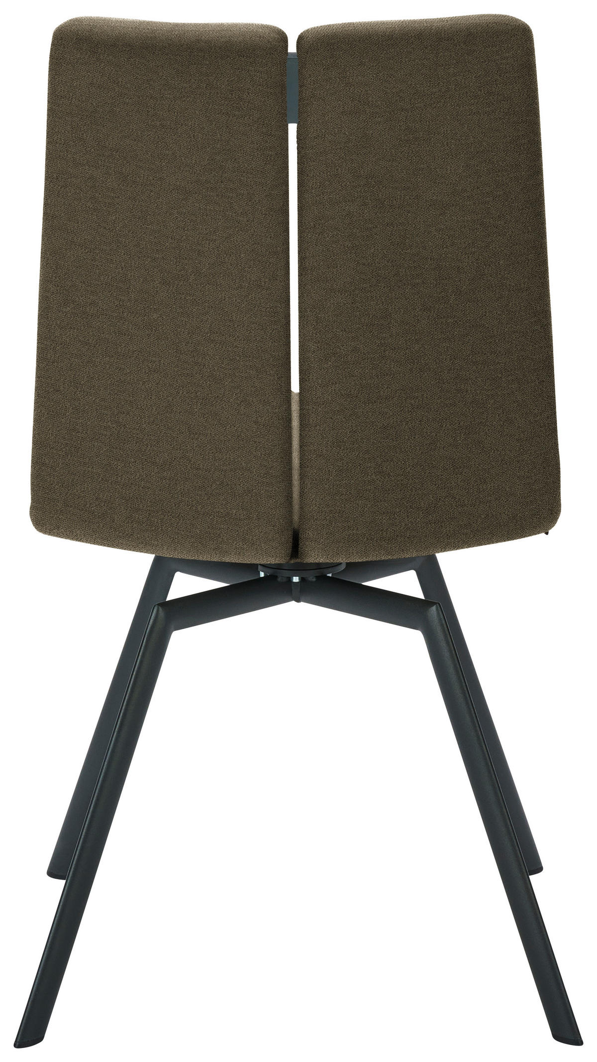 STUHL  Lederauswahl, Stoffauswahl, Typenauswahl Struktur  - Fango/Anthrazit, Design, Textil/Metall (50/92/64cm) - Venjakob