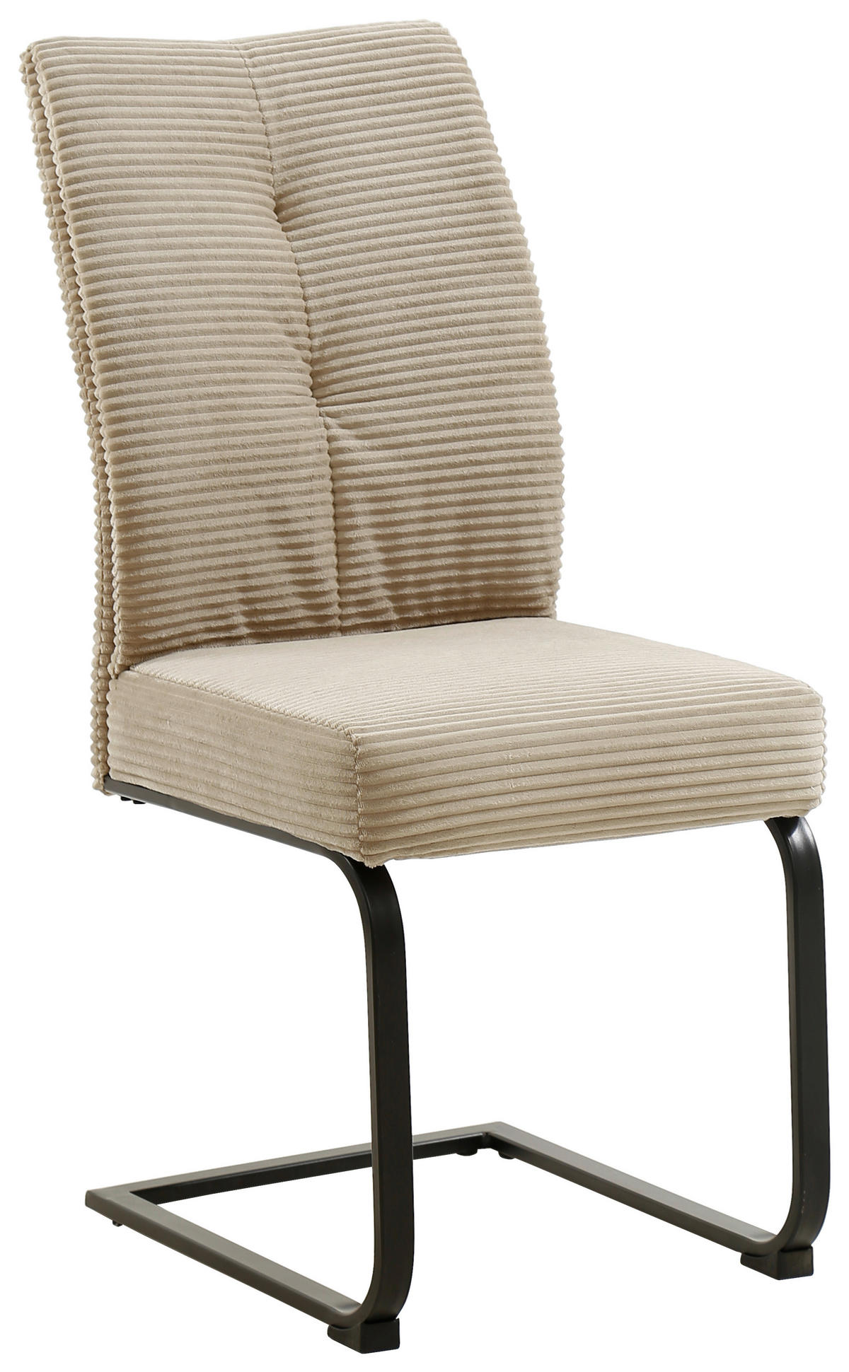 SCHWINGSTUHL  in Eisen Cord  - Khaki/Schwarz, Design, Textil/Metall (44/99/62cm) - Carryhome