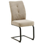 SCHWINGSTUHL  Stoffauswahl Cord  - Khaki/Schwarz, Design, Textil/Metall (44/99/62cm) - Carryhome