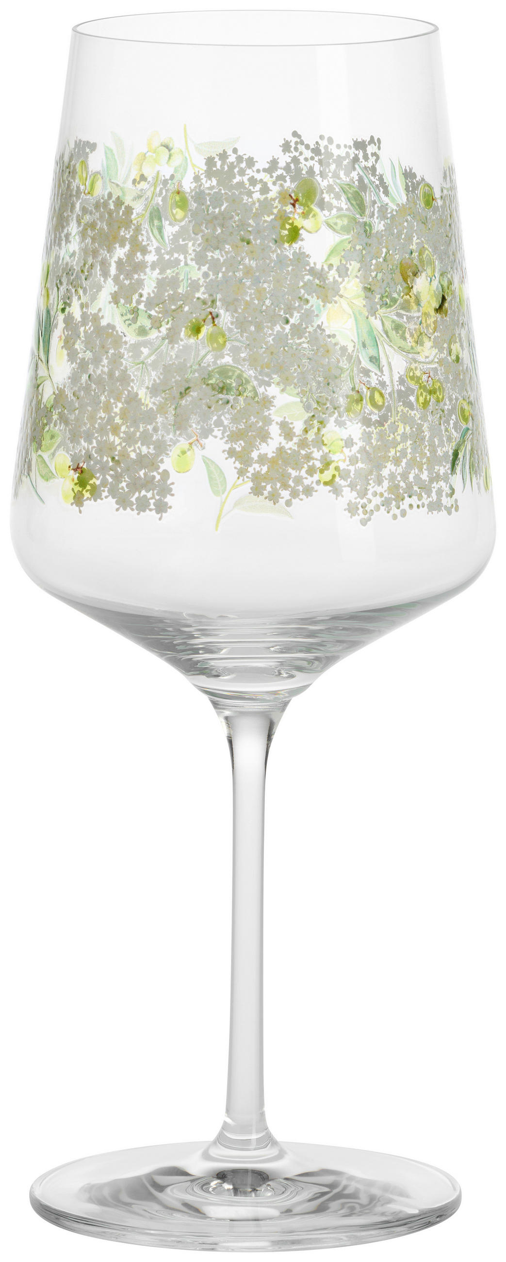 SPRITZERGLAS 544 ml  - Weiß/Grün, LIFESTYLE, Glas (8,3/22,5/8,3cm) - Ritzenhoff