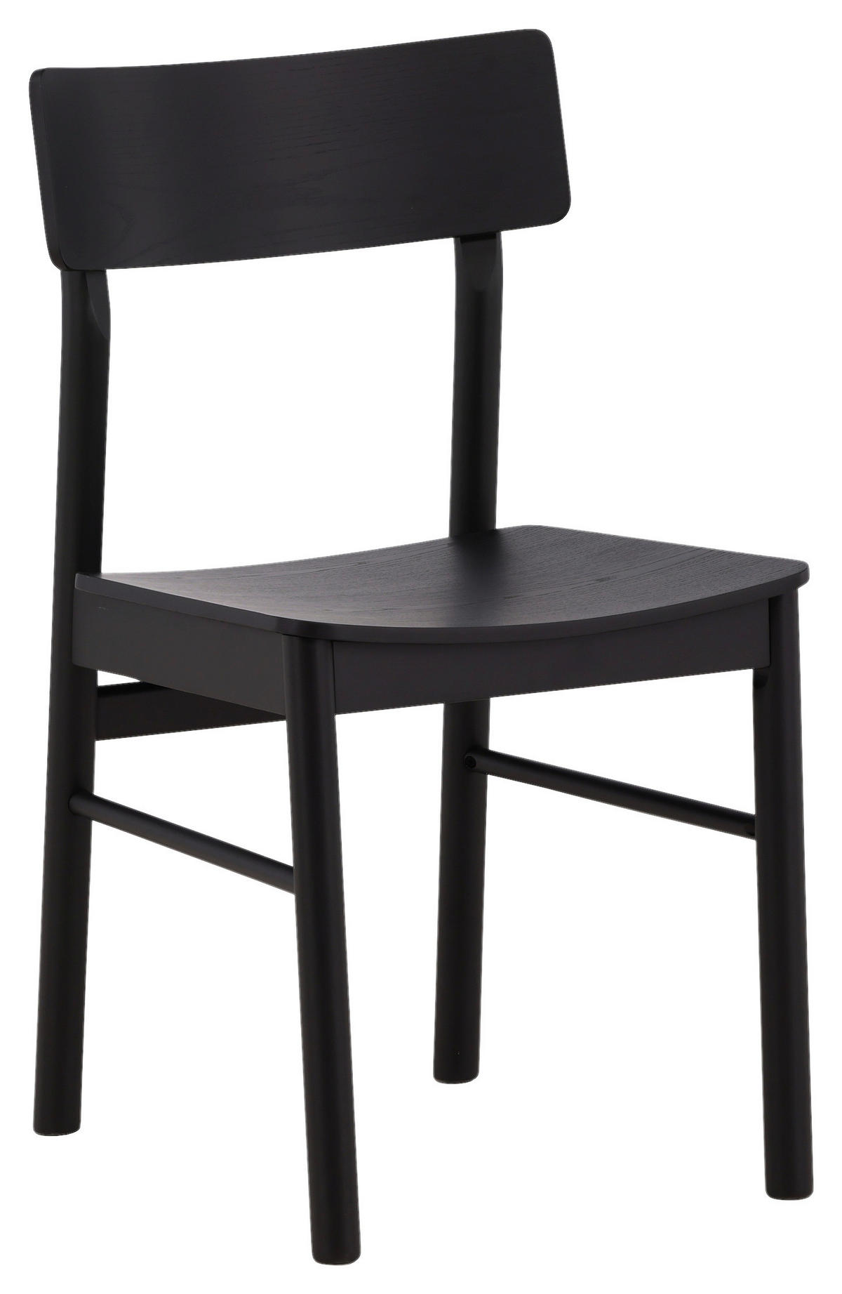 STUHL-SET 2 Stück  in  - Schwarz, Design, Holz (45.5/82/48cm) - Livetastic