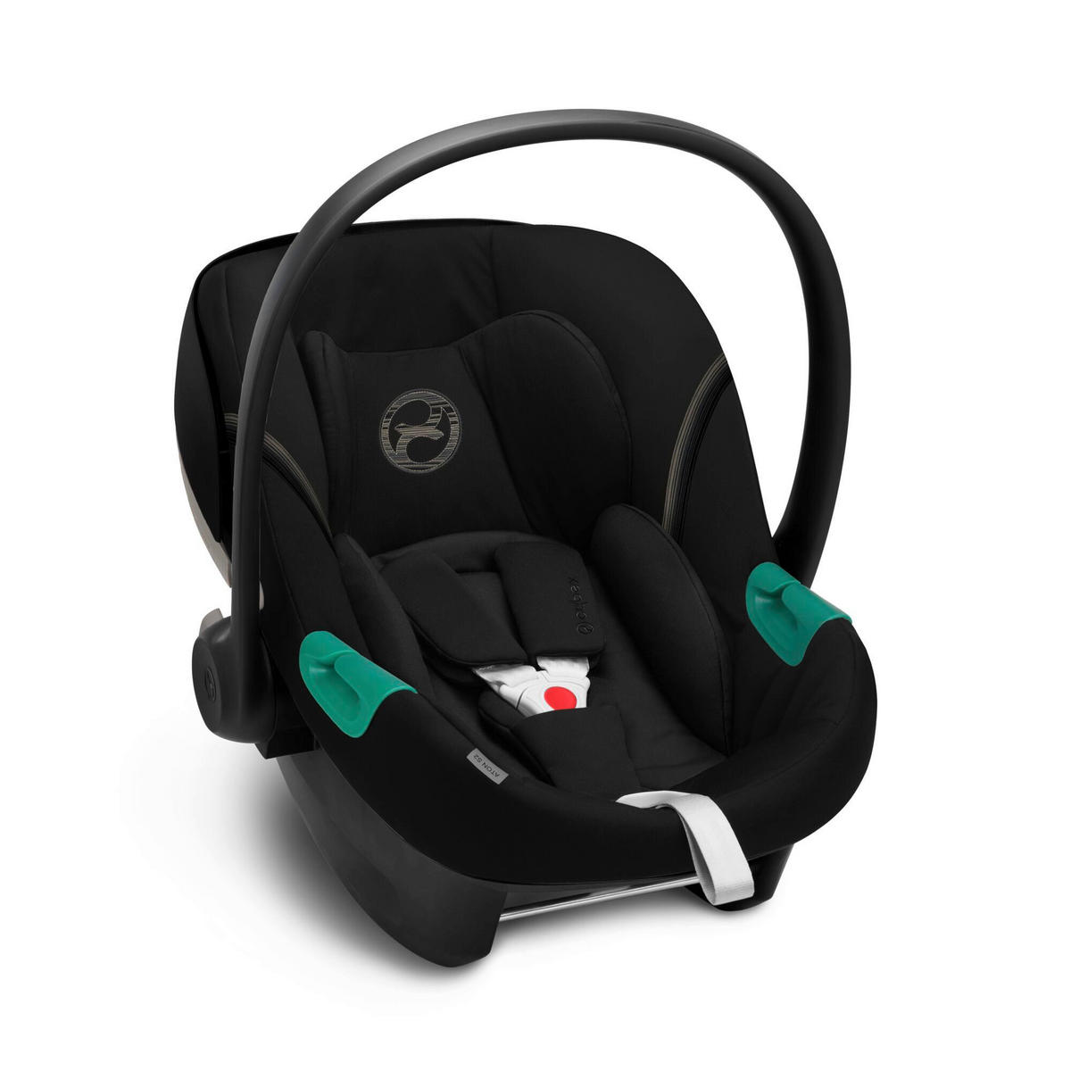 BABYSCHALE Aton S2 i-Size  - Schwarz, Basics, Kunststoff/Textil (45,8/38/72cm) - Cybex