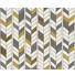 VLIESTAPETE 10,05 m - Gelb/Weiß, Design, Textil (53/1005cm)