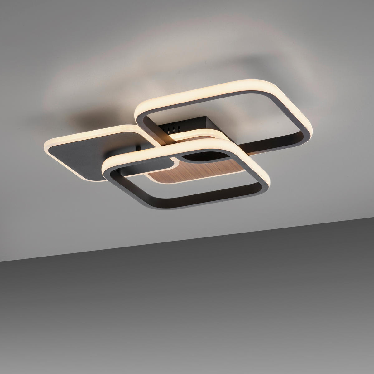 STROPNA LED-SVETILKA  Sevent 36 W/4700 lm/3000 K/230 V/ - Design, kovina/umetna masa (46/39,4/8,7cm)