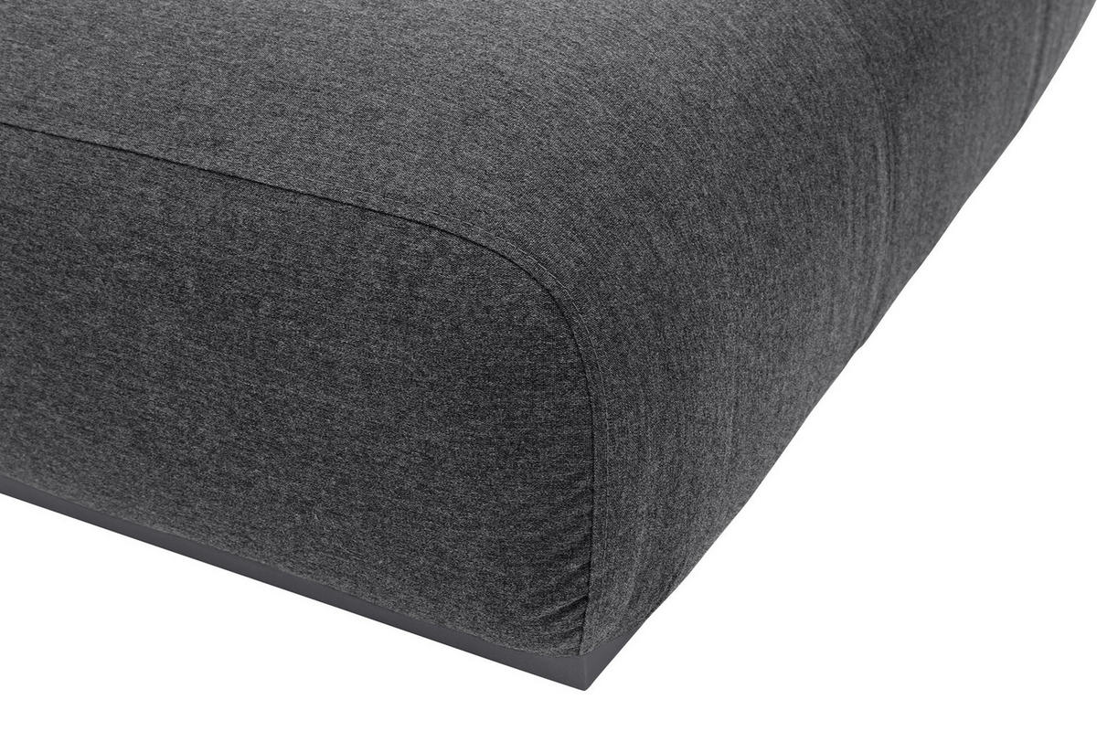 SONNENLIEGE 213/33/90 cm  - Anthrazit/Grau, Basics, Textil/Metall (213/33/90cm) - Kettler